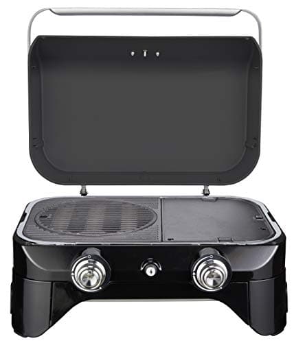 Campingaz Attitude 2100 LX Portable Table Gas Barbecue with 2 Steel Burners 5kW Power Camping Gas Barbecue with Warming Grill, Thermometer, Cast Iron Grill and Griddle - Image 3
