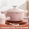 Le Creuset Aldi Lodge 1 Set Universal Stainless Steel Saucepan Lid Knobs for Le Creuset Casserole and Fry Pan - Image 4