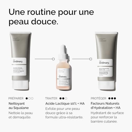 The Ordinary 10% Lactic Acid + Hyaluronic Acid, Very Powerful Exfoliating Serum, For Smoother, Radiant Skin, 30ml - Image 6