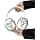 AirPods Max Case, Clear Soft TPU Protective Case with Silver Bow 3D for Apple AirPod Max - Image 2