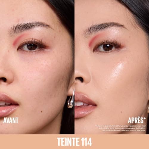 Maybelline New York Lifter Plump & Glow - Foundation - Plumps & Brightens Instantly - Even, Lifted & Radiant Finish - Shade 115 - 30ml - Image 4