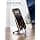 JSAUX Mobile Phone Holder, Foldable Aluminum Adjustable Smartphone Holder Travel Accessories Desk Compatible with iPhone 16 15 14 13 Pro Max Samsung S24 S23 Ultra A53 Kindle-Grey - Image 4