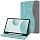 FINTIE Case for Samsung Galaxy Tab S6 Lite 10.4 Inch 2024/2022/2020 – Multi-Position Case Cover with Front Pocket and Auto Sleep/Wake Function, Denim Turquoise - Image 2