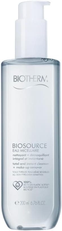 BIOTHERM - Biosource Micellar Water - Face and Eye Makeup Remover - All Skin Types