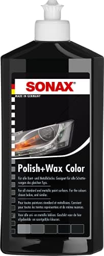 SONAX Polish+wax color noir (500 ml) avec cire de Carnauba et pigments de couleur blanc pour polir et protéger | Réf: 02961000-810 - Image 3