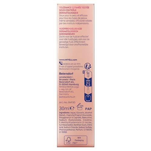 NIVEA Cellular Expert Lift Sérum visage effet liftant 3 zones (1 x 30 ml), Soin visage anti-rides concentré en Bakuchiol, Sérum anti-âge pour visage, cou & décolleté - Image 5