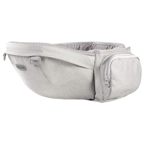 Chicco Hip Seat Physiological Baby Carrier, From Birth to 15 kg, Multifunctional 3-in-1 Baby Carrier with Detachable Rigid Base, Padded Straps and Protective Hood, 8 Positions, Beige - Image 3