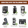 Silicone Coffee Machine Mat 48 x 30 cm – Anti-Spill, Waterproof and Non-Slip, Compatible with De'Longhi/Philips - Image 5