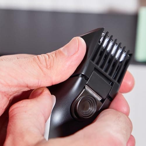 Remington Barba Beard Trimmer for Men with Ceramic Blades and Adjustable Stubble Trimmer Comb for Variable Lengths - MB320C - Image 7