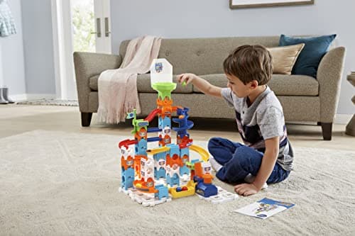 VTech - Marble Rush, Adventure Ball Circuit Set S100, Construction Set, 62 Pieces, 5 Balls, Gift for Children from 4 Years - Image 7