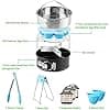 9 Piece Accessory Kit for Instant Pot 5L - Steamer Basket/Egg Holder/Egg Bites Mould/Springform Mould/Oven Glove/Steam Deflector and More Accessories - Image 4