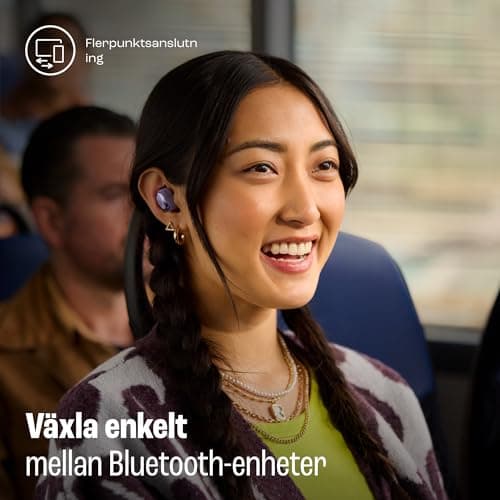 JBL Live Buds 3, Écouteurs sans fil, Bluetooth, jusqu'à 40 h d'autonomie, Réduction de Bruit Active, son haute fidélité JBL Signature, étanches à l'eau IP55, violet - Image 7