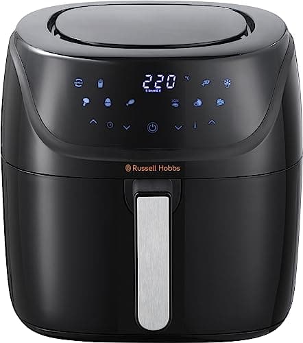 Russell Hobbs Air fryer XXL 8l [7-in-1 Multicooker, 10 Programmes] Oil-free Deep Fryer with Rapid Air (Cooked Grill, Roast & More, Touch, Temperature Control, Dishwasher) Airfryer 27170-56 - Image 3