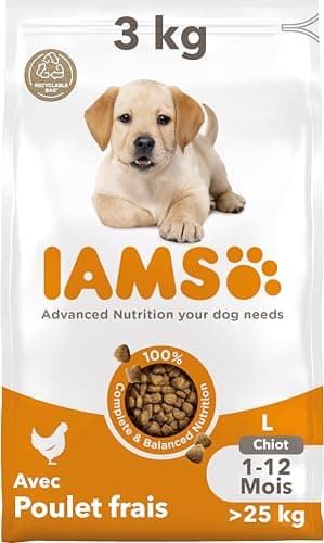 Iams Chicken Food for Puppies Large 3 kg - Image 3