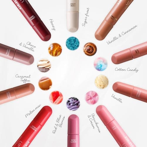 Dermacol Lip Treat Baume à lèvres aux sphères comblantes d'acide hyaluronique - Soin hydratant vegan à la texture Melting Touch et à la teinte brillante, 10 ml, no. 7 - Summer Crush - Image 9