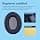Replacement Ear Pads for Sony WH-1000XM4 Noise Cancelling Headphones by MMOBIEL – Memory Foam and Protein PU Headphones – Noise Isolation Replacement Pads – Blue - Image 4