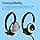 Replacement Ear Pads for Bose QuietComfort QC3 / OE1 On-Ear Headphones by MMOBIEL - Memory Foam and Protein PU Replacement Headphone Pad - Black - Image 5