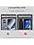 Compatible with Google Pixel 10 Pro Fold Screen Protector, 2 Pieces Tempered Glass + 2 Pieces Camera Protector, 9H Hardness HD Bubble-Free Anti-Scratch Screen Protector - Image 3