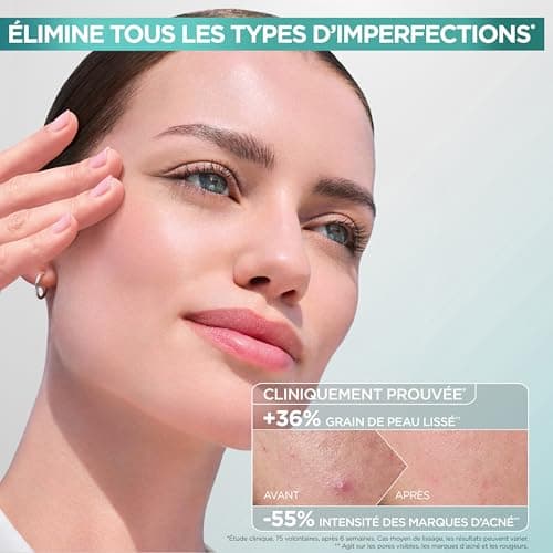 GARNIER Pure Active Face Scrub + Niacinamide Facial Cleanser - Reduces the Appearance of Blemishes - Vegan & Cruelty Free - All Skin Types - Men & Women - Image 7