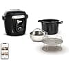 Moulinex Cookeo Wi-Fi 10-in-1, Multicooker, 10 Cooking Modes, Pressure Cooking, Detailed Steps, CE96G810, Black - Image 4