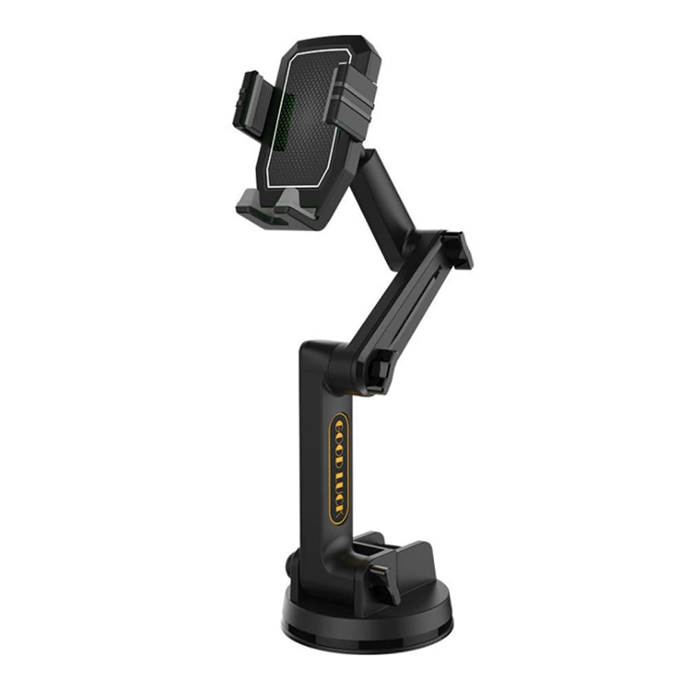 Mobil Mobile Phone Holder for Truck, Car, Motorcycle and Off-Road Vehicle - Super Suction Cup and Stable, Adjustable Gooseneck, High Quality Finish, Easy to Use, Compatible with
