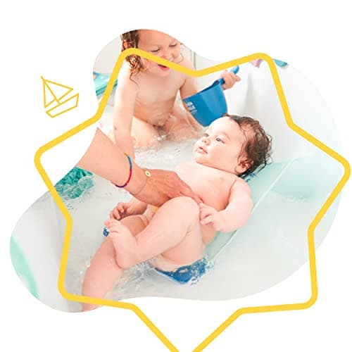 Badabulle Ergonomic Bath Hammock, Non-Slip, Breathable Fabric, 0-6 Months - Image 3