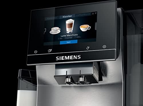 Siemens Electroménager machine à café automatique connectée EQ. 700, Display iSelect, coffeeWorld, bac à lait intégré, Home Connect, noir/inox, TQ707R03 intégral - Image 3