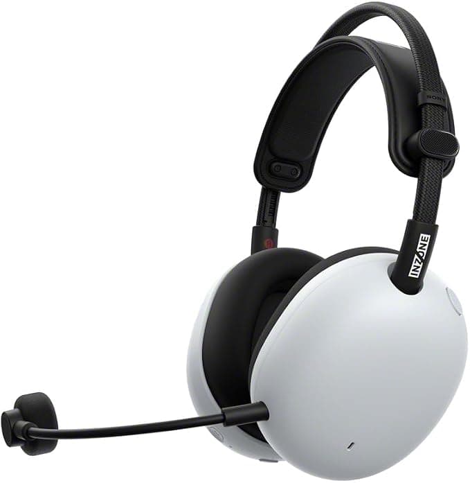 Sony INZONE H9 II Wireless Noise Reduction Gaming Headset - Designed with Fnatic, 360 Spatialized Sound, Mic Noise Reduction with AI, 30H Battery Life, Lightweight, Bluetooth/Le/2.4GHz/Jack, PC - White - Image 1
