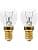 2 x Philips Oven Lamp 40W SES E14 Small Screw 300 Degree Cooker Light Bulb Compatible with AEG / Bosch / Siemens / Neff / Hotpoint - Image 2