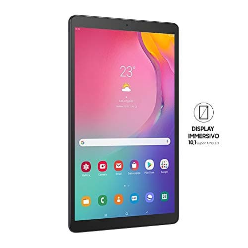 2019 Samsung Galaxy Tab A (10.1-inch, Wi-Fi + Cellular, 32GB) Black (Refurbished) - Image 4