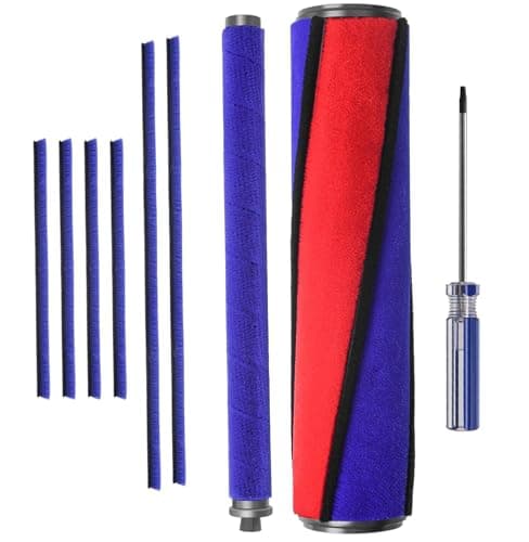 Replacement Brush for Dyson V6 V7 V8 V10 V11, Soft Fluffy Roller for Dyson Brush Head, Dyson Vacuum Cleaner Accessories, Easy Replacement for Hard Floors (9pcs) - Image 2