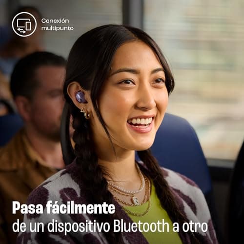 JBL Live Buds 3, Écouteurs sans fil, Bluetooth, jusqu'à 40 h d'autonomie, Réduction de Bruit Active, son haute fidélité JBL Signature, étanches à l'eau IP55, bleu - Image 5