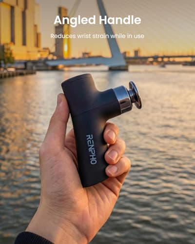RENPHO Micro One Super Mini Massage Gun with 4 Speed, Valentine's Day Gift for Him, Small Massage Gun for Deep Tissue Muscle Relief, Massage Gun - Image 6