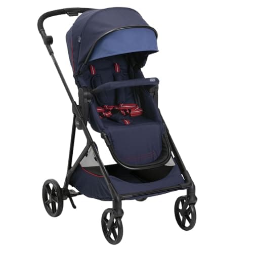 Chicco Seety Buggy, Lightweight and Compact Baby Stroller from 0 Months to 4 Years, Maximum Load Capacity of 22 kg, Folding Pushchair, Reclining Backrest, Automatic One-Step Folding, Canopy - Image 2