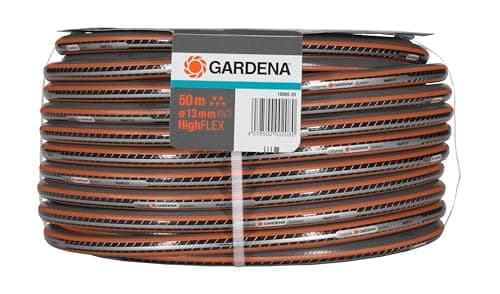 Gardena Highflex Comfort Hose 13 mm (1/2 Inch), 50 m: Garden Hose with Power Profile, Pressure 30 Bar, Dimensional Stable, UV-Resistant, Packed (18069-20) - Image 5