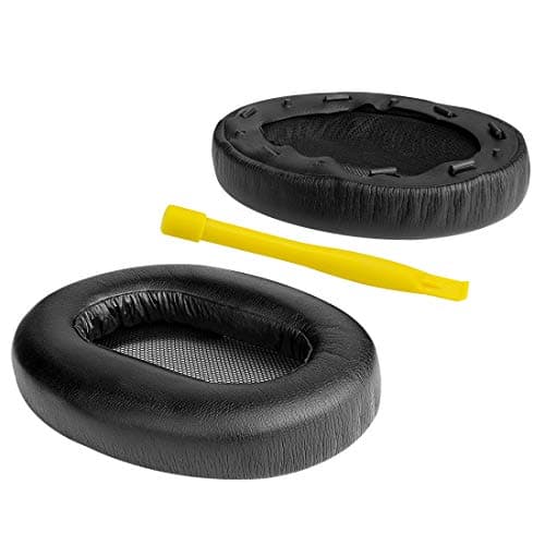 Geekria QuickFit Replacement Ear Pads Ear Pads for Sony MDR-1AM2 (MDR1AM2 MDR-1AM2/B) Headphone Repair Parts (Black Plastic Ring) - Image 3