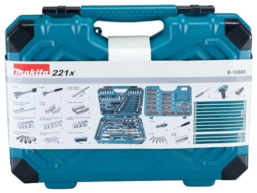 MAKITA E10883 Tool Set (221 Pieces) - Image 6