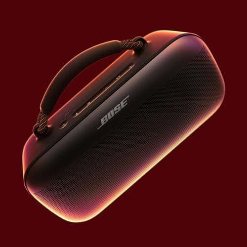 Bose Soundlink Max, Grosse enceinte Bluetooth étanche, Enceinte puissante rechargeable avec jusqu’à 20 heures d’autonomie, USB-C, Enceinte avec entrée auxiliaire 3,5 mm intégrée, Noir - Image 3