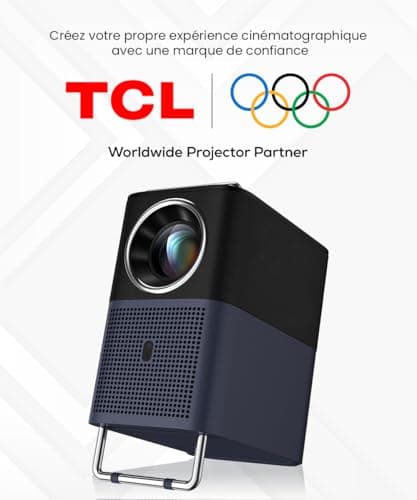 TCL A1s Video Projector 4K Support, 2X Audio Dolby 8W, Native 1080P, 600 ISO Lumens, Netflix Certified, Integrated Smart Google TV, Auto Focus/Keystone, Wi-Fi, Bluetooth Portable Video Projector - Image 4