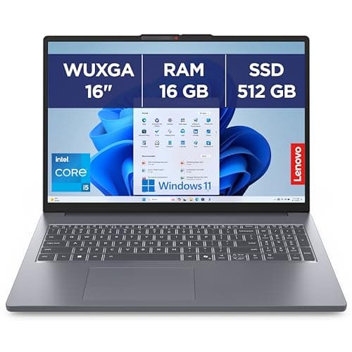 Lenovo IdeaPad Slim 3 16IRH10 – 16 Inch WUXGA Laptop (Intel Core i5-13420H, 16GB RAM, 512GB SSD, Intel UHD Graphic, Windows 11 Home) French AZERTY Keyboard – Grey - Image 2