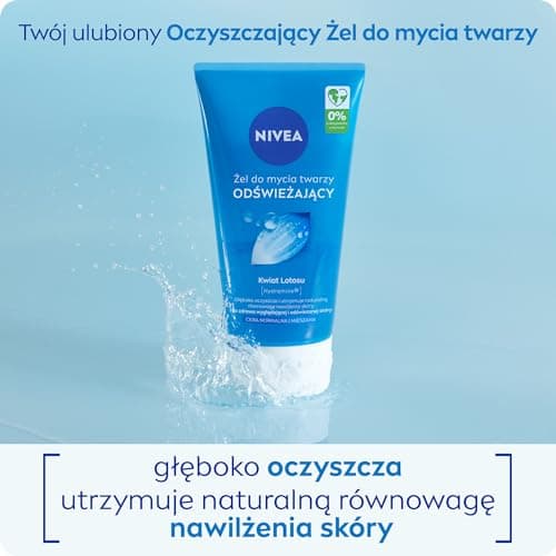 NIVEA Refreshing Face Cleansing Gel for Normal and Combination Skin 150ml - Image 4