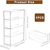 1 x Acrylic Coffee Pod Storage Box with 4 Drawers Clear Coffee Pod Holder 24.7 x 17.5 x 6.5 cm Compatible with Nespresso Capsules Organizer - Image 5
