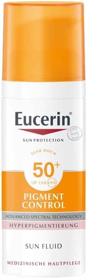 Eucerin Sun Fluid Pigment Control SPF 50+ 50ml - Image 1