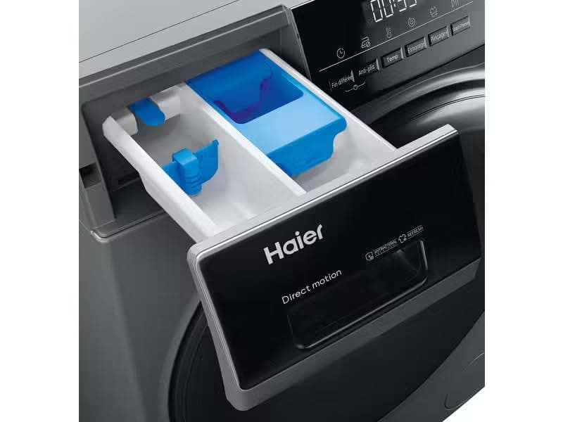 Haier HWD80‑B14939S8FR 8kg/5kg Front Washer Dryer, 1400rpm, 15 Programmes, Class D, Direct Motion Motor, White Finish - Image 4