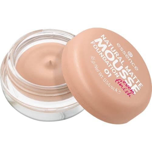 Essence - Fond de Teint Mousse Natural Matte Mousse - 01 - Image 5