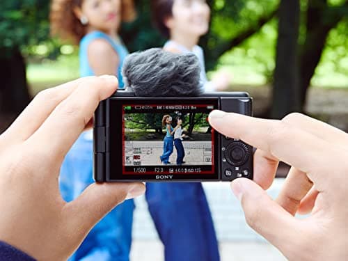 Sony ZV-1F | Vlog Camera - Digital Camera - Adjustable Screen, 4K Videos, Slow Motion, Vlog Functions - Black - Image 6