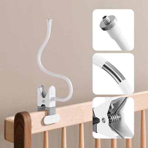 Philips Avent Video Baby Monitor SCD 923/26,SCD 921/26,SCD643/26,SCD973/26,SCD951/26,Flexible Clip Holder for Philips Avent Video Babyphone - Image 7