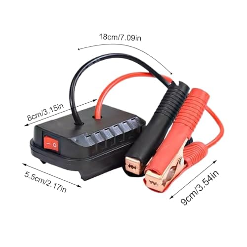 Auto Battery Start & Booster | Safe Safe Converter Adapter for Car & Truck Starting | Automobile Inverter for Camping, Outdoor, Motorhome - Image 7