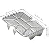 Stainless Steel Stand | Steam Rack | Round Steaming Stand | Space Saving Design with Foldable Legs for Easy Storage, Ideal for Pressure Cookers, Instant Pots, and Traditional Pots - Image 3