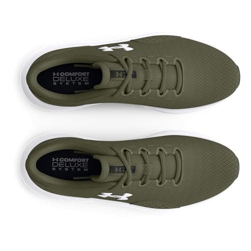 Under Armour UA Charged Surge 4 Chaussures de Course pour Homme, Marine Od Vert Marine Od Vert Blanc, 44 EU - Image 4